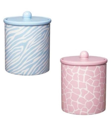 [721343418382] Pet Studio Sweet Safari Treat Canister