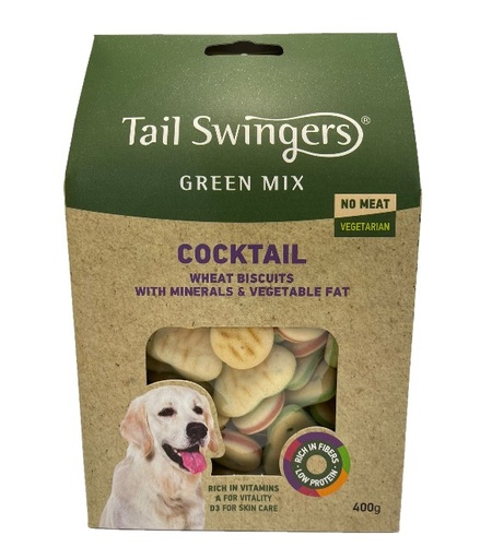 [5206819013308] Pet Interest Naturest Green Mix Coctail Wheat Buiscuit with Minarals 400g