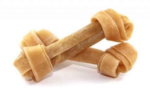 [5206819120396] Pet Interest OTG Rawhide Natural Knotted Bones 8 x80-85g 2Pcs