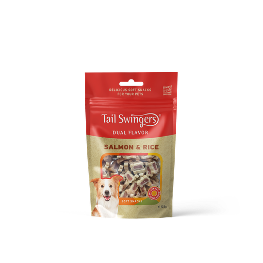 [5206819013735] Pet Interest Tail Swingers Dual Flavor Salmon and Rice 125g