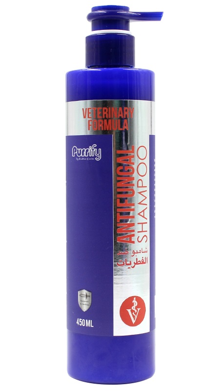 Purrify Veterinary Formula Antifungal Shampoo 450ml Pet Arabia