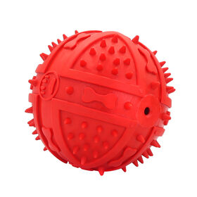 [721343008231] Begood Rubber Squeaky Ball-Red