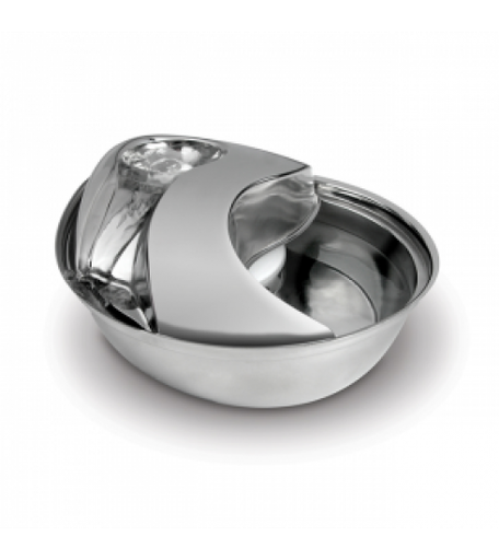 [898142002231] Pioneer Pet Stainless Pioneer Pet Steel Fountain - Raindrop Style 60oz (1.8L)