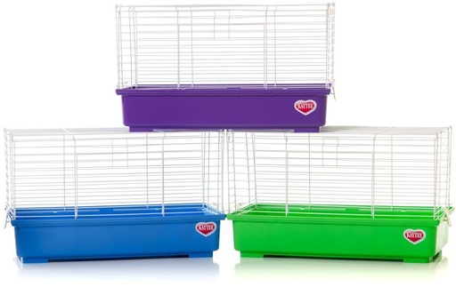 [045125602197] Kaytee Super Pet First Home Rabbit Cage  24.5" x 12.5" x 14.5"