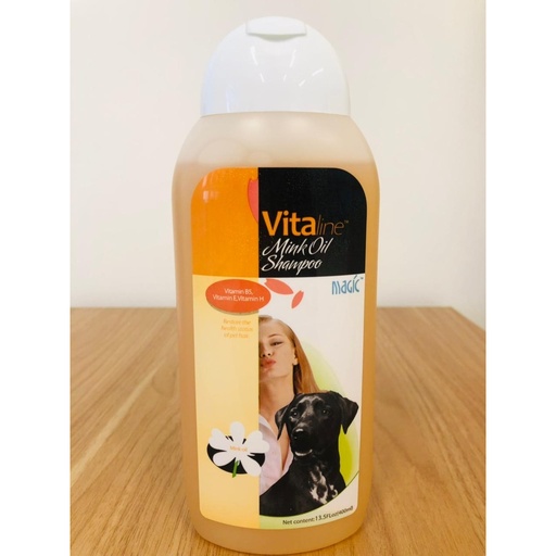 [6937082504543] VitaLine Mink Oil Shampoo 400ml