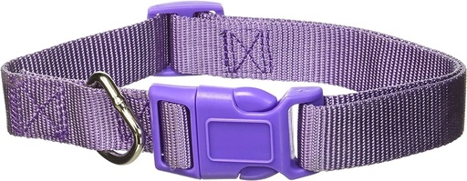 [721343914938] Zack &amp; Zoey Nylon Collar 14-20 In Ultra Violet