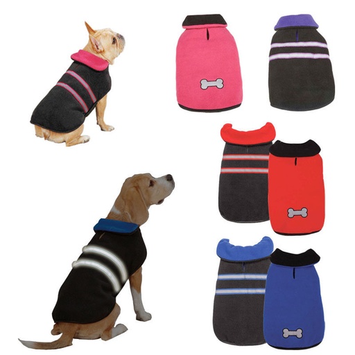 [721383199777] Zack & Zoey Reflective Thermal Pet Jacket