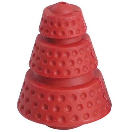 [721343351047] Zanies Rubber Cosmic Cone Red