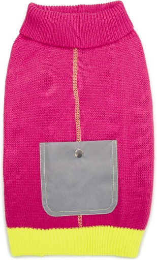 [721343003779] Zack & Zoey Elements Pocket sweater Large Hot Pink