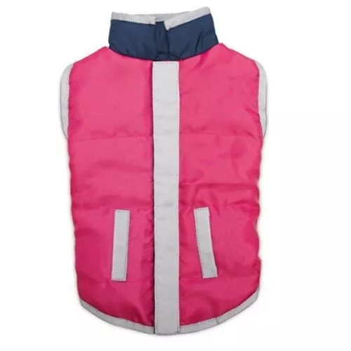 [721343003939] Zack & Zoey Elements Reversible Vest -  Medium Hot Pink