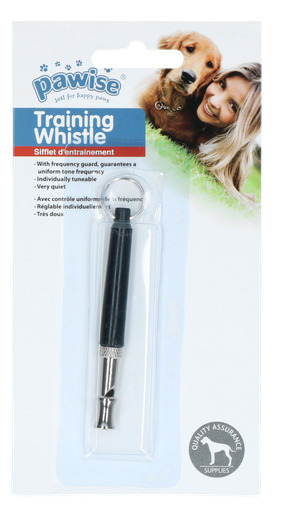 [8886467514265] Pawise Dog Training Whistle Black
