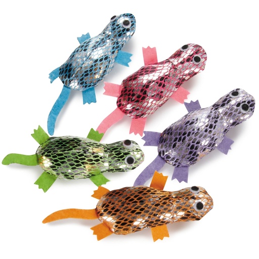 [721343001249] Savvy Tabby Leopard Lizard Toys - 1PC