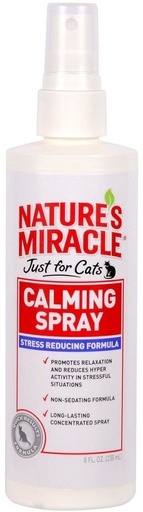 [018065057808] Nature's Miracle Calming Spray For Cats, 8 oz / 236ml