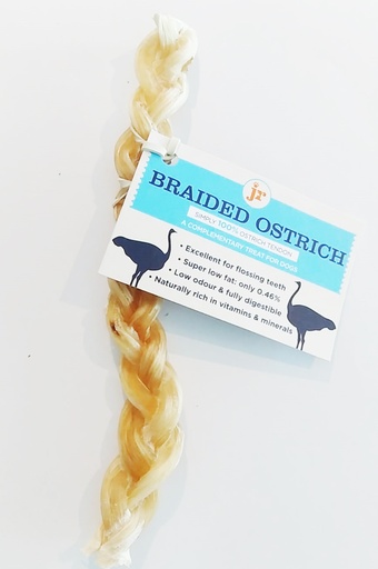 [0604565017987] JR Braided Ostrich Stick 9cm 1pcs