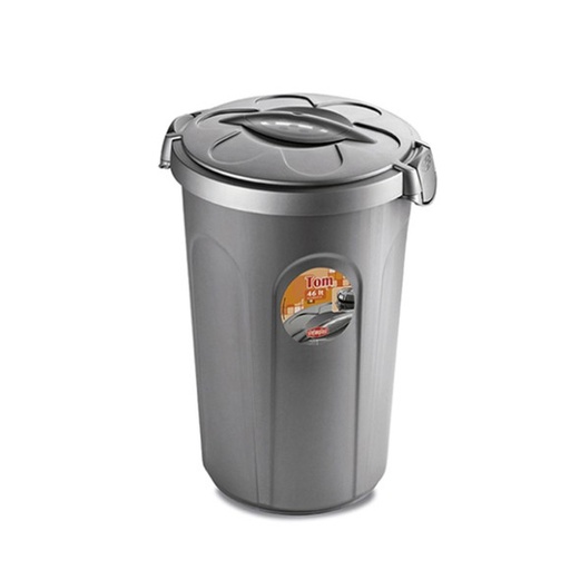 [8003507703001] Stefanplast Bidone Jerry Container Silver 23ltr