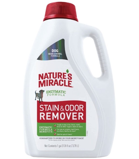 [018065981516] Nature's Miracle Stain & Odor Remover For Dog 3.78L