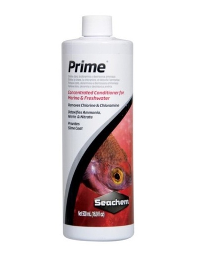 [000116043304] Seachem Prime Concentrated Conditioner for Marine and Fresh Water - 500Ml
