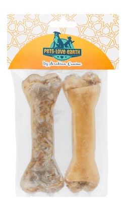 [635934609724] Pets.Love.Earth Chewing bone with tripe filling, 12 cm, 2 pcs./60 g