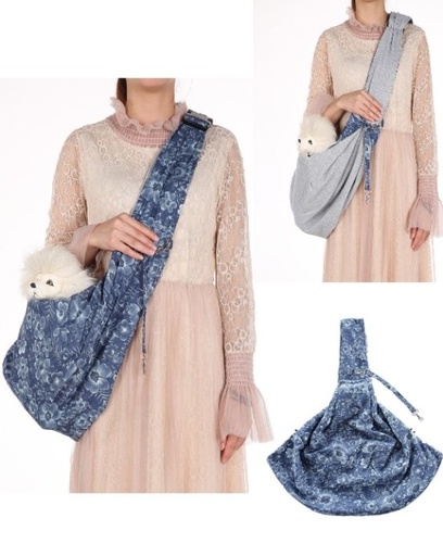 [6083174364059] Pets.Love.Earth Foldable Shoulder Pet Backpack Dark Blue