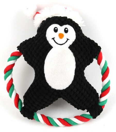 [6083174367593] Pets.Love.Earth Penguin With Circle Rope