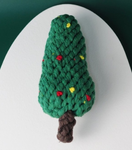 [6083174367616] Pets.Love.Earth Christmas Tree Rope Toy