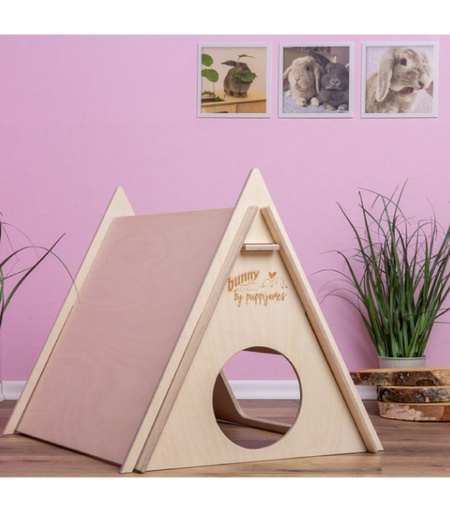 [4018761177356] Bunny Nature Campsite Dwarf Rabbits and Rodents 47X46X60CM