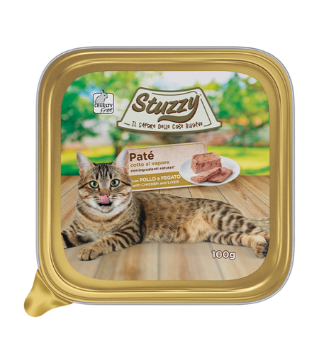 [8005852600219] Stuzzy Cat Food – Pâté with Chicken and Liver, 100g