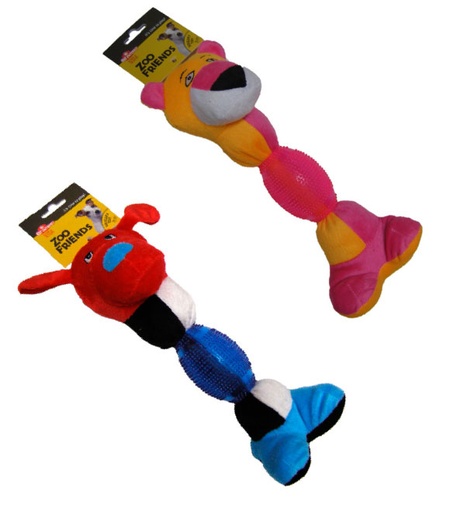 [5206819042568] Pet Interest Zoo Friends Plush TPR Toy