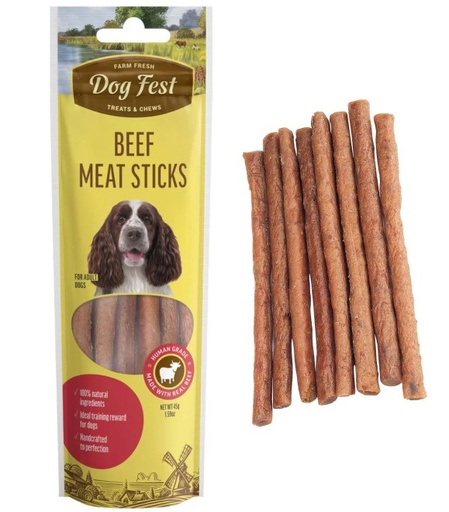 [6921499711298] Dog Fest Farm Fresh Meat Sticks Beef 45g