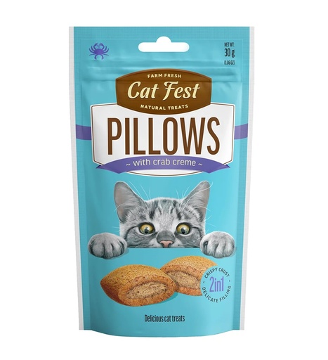 [6921959207798] Cat Fest Farm Fresh Pillows with Crab Creme 30g