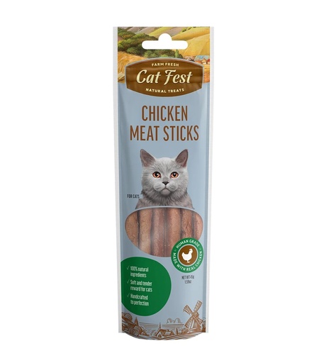 [6921499711595] Cat Fest Farm Fresh Chicken Stick 45g