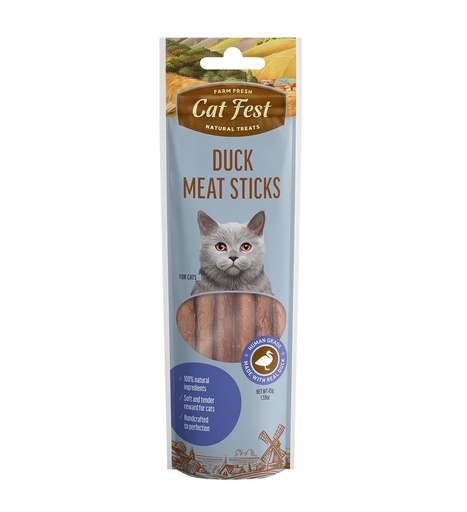 [6921499711588] Cat Fest Farm Fresh Duck Stick 45g