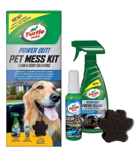 [074660506929] Turtle Wax Power out Pet Mess Kit Stain and Odor Solutions