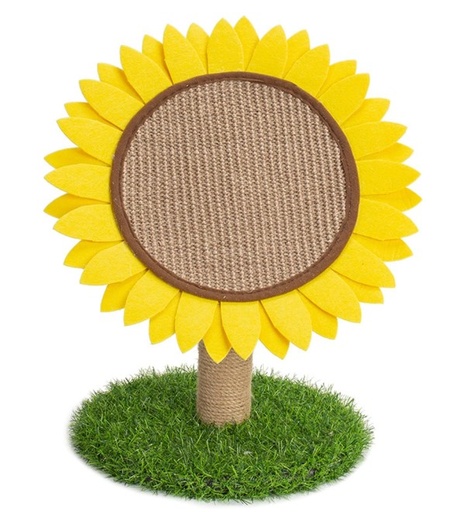 [635934611123] Pets.Love.Earth Sunflower Cat Scratcher