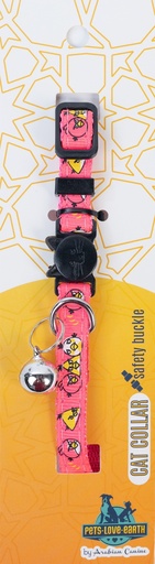 [635934610263] Pets.Love.earth Nylon angry bird safe collar