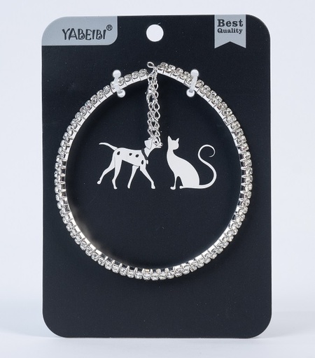 [635934611147] Yabeibi Diamonds Dog/Cat Collar