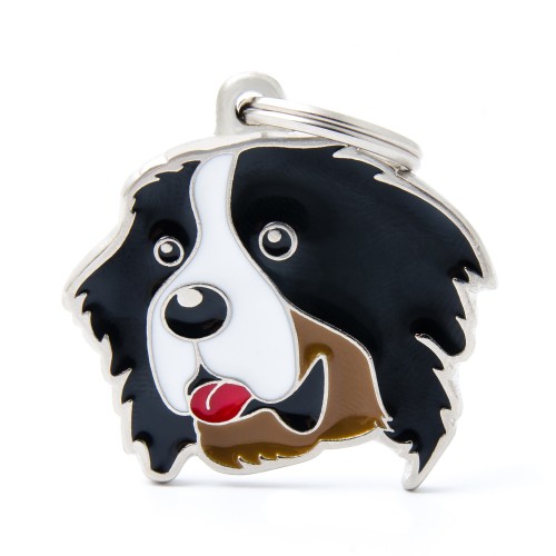 [8055960250097] My Family Friends ID Tag - Bernese Mountain Dog