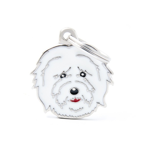 [8055960254224] My Family Friends ID Tag - Coton De Tulear