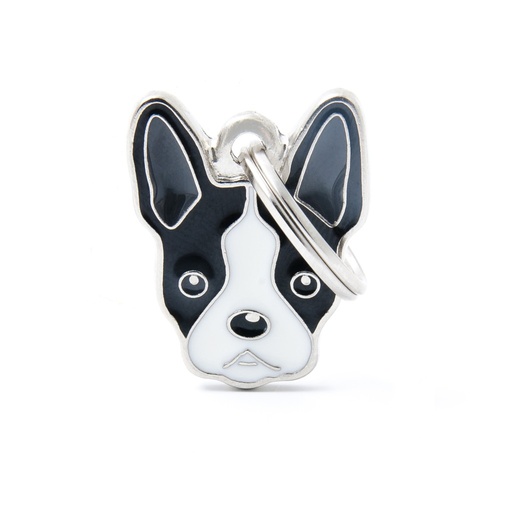 [8055960254606] My Family Friends ID Tag - Boston Terrier