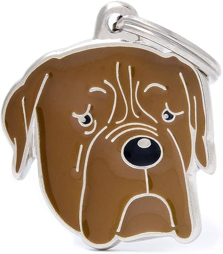 [8055960250820] My Family Friends ID Tag - Dogue De Bordeaux