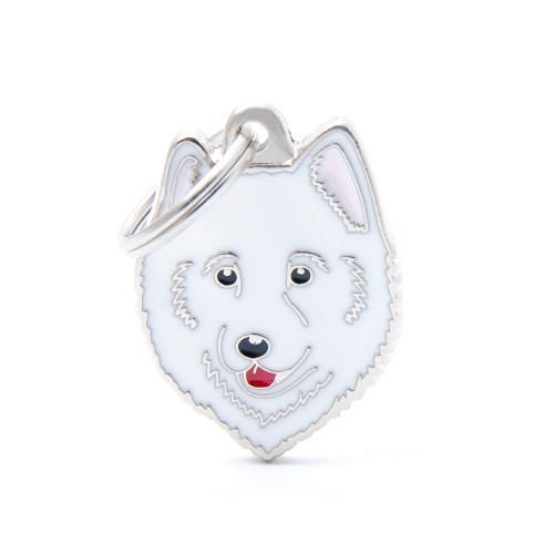 [8055960254750] My Family Friends ID Tag - Samoyed