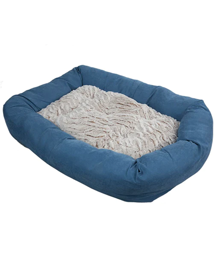 Pawise Dog Bed With Remove Pillow blue