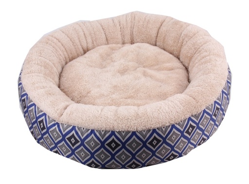 Pawise Round Dog Bed Blue