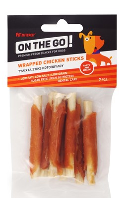 Pet Interest OTG Wrapped Chicken Stick for Dog