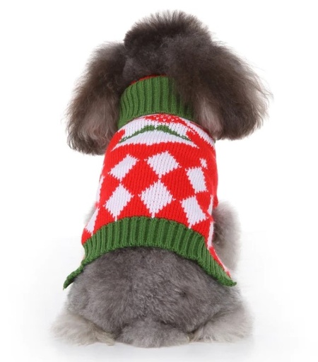 Pets.Love.Earth Colorful Elk Sweater