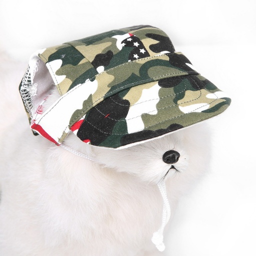 Pets.Love.Earth Camo Print Pet Hat
