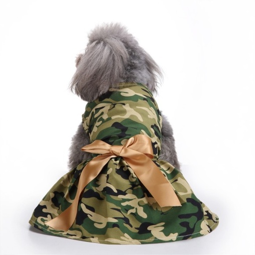Pets.Love.Earth Camouflage Cocktail Dress