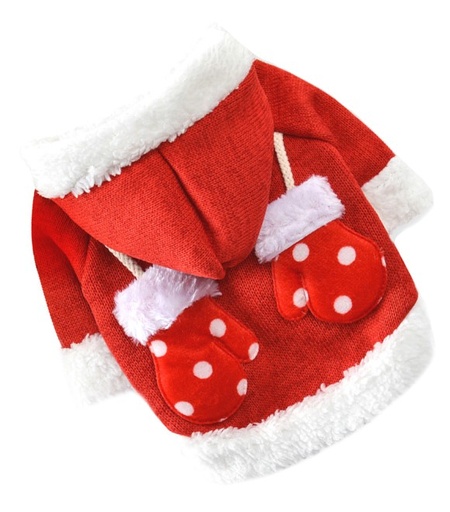 Pets.Love.Earth Christmas Little Red Riding Hood Gloves
