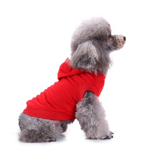 Pets.Love.Earth Hoodie  Red