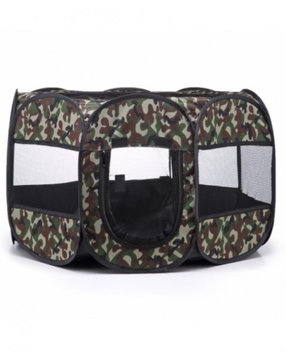 Pets.Love.Earth Portable Foldable Pet Playpen Camouflage